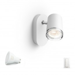 Philips Hue Adore White Ambiance Wall Spotlight