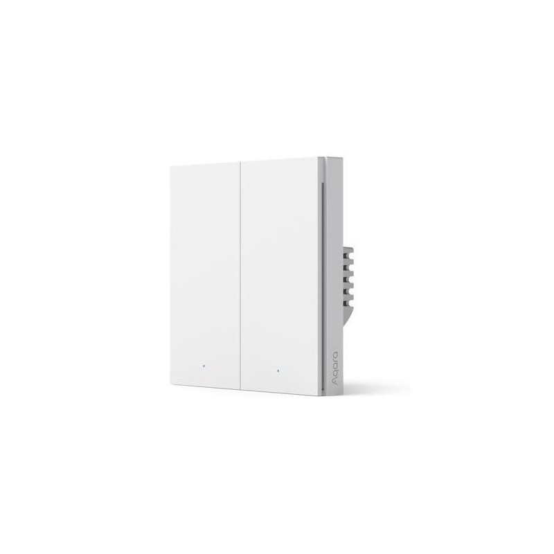 AQARA Smart Wall Switch H1(No Neutral, Double Rocker)