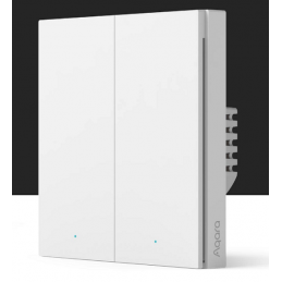 AQARA Smart Wall Switch H1(No Neutral, Double Rocker)