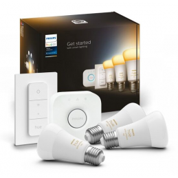 Philips Hue White Ambiance 8W E27 3-set starter kit