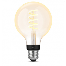 Philips HUE LED White Ambiance Filament bulb E27 G93 7W