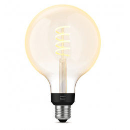 Philips HUE LED White Ambiance Filament bulb E27 G125 7W