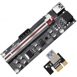 Riser ver009s plus - redukce PCIe x1 na PCIe x16