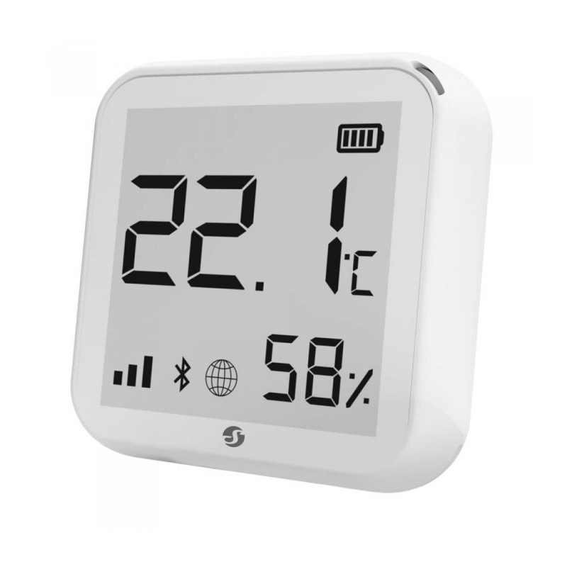 meross WiFi Thermometer Hygrometer, Battery-Free Smart Indoor Humidity  Temperature Sensor with Solar Powered, Easy Setup, App Alert, Remote  Monitor