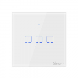 Sonoff T1 EU touch wall switch for Apple HomeKit